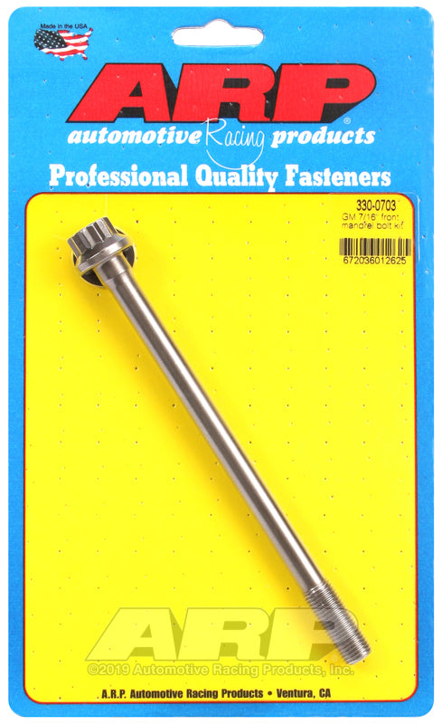 ARP GM 7/16 Front Mandrel Bolt Kit - Burkken Auto Parts