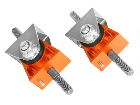 aFe Control PFADT Series Engine Mount Set; Chevrolet Corvette (C5/C6) 97-13 Orange - Burkken Auto Parts