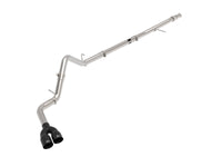 aFe Rebel XD Series 3in 304SS DPF-Back 20-21 GM Trucks L6-3.0L (td) LM2 - Dual Black Tip - Burkken Auto Parts