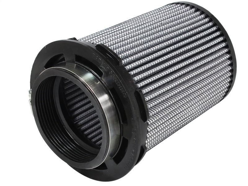 aFe MagnumFLOW Pro DRY S Universal Air Filter 3.5in. F / 5in. B mtm2 / 4.5in. inv T / 7.5in. H - Burkken Auto Parts