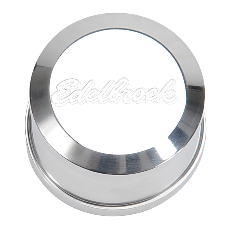 Edelbrock Billet Aluminum Breather w/ Polished Finish - Burkken Auto Parts