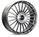 Vossen HF-8 24x10 / 5x120 BP / ET19 / 72.56 CB / Deep - EMC Polished / Brushed Wheel