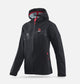 Akrapovic Womens Corpo Rain Jacket Black - L - Burkken Auto Parts