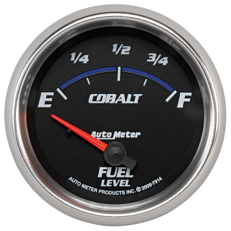 Autometer Cobalt 66.7mm 0-90 ohms Fuel Level Gauge - Burkken Auto Parts