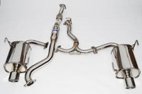 Invidia 08-09 WRX Sedan Q300 Dual Stainless Steel Tip Cat-back Exhaust - Burkken Auto Parts