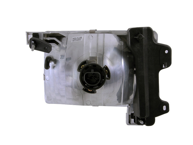 ANZO 1998-2000 Nissan Frontier Crystal Headlights Chrome - Burkken Auto Parts