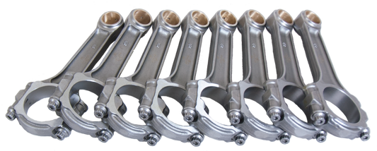 Eagle Chevrolet BB 6.700in 6.700in 5140 Steel 7/16in Bolts I-Beam Connecting Rods - Set of 8