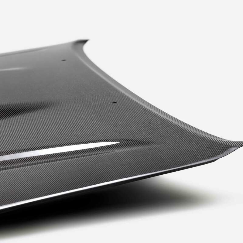 Seibon 12-15 Toyota Tacoma TR-Style Carbon Fiber Hood - Burkken Auto Parts