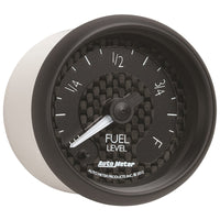 Autometer GT Series 52mm Full Sweep Electronic 0-280 ohm Fuel Level Programmable Empty-Full Range - Burkken Auto Parts