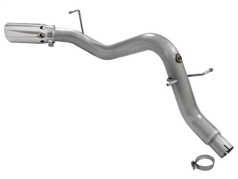 aFe LARGE BORE HD 3.5in DPF-Back SS Exhaust w/Polished Tip 2016 GM Colorado/Canyon 2.8L (td) - Burkken Auto Parts