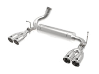 aFe Rebel Series 2.5in 409 SS Axle-Back Exhaust Polished 07-18 Jeep Wrangler (JK) V6-3.6L/3.8L - Burkken Auto Parts