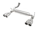 aFe Rebel Series 2.5in 409 SS Axle-Back Exhaust Polished 07-18 Jeep Wrangler (JK) V6-3.6L/3.8L - Burkken Auto Parts