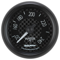 Autometer GT Series 52mm Mechanical 120-240 Deg F Water Temperature Gauge - Burkken Auto Parts