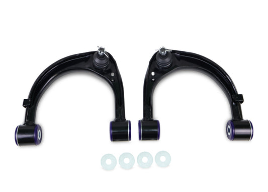 SuperPro 08-21 Toyota Land Cruiser Front Upper Control Arm Set