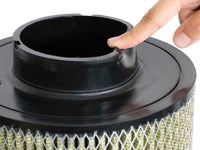 aFe Magnum FLOW Universal Air Filter w/ Pro Guard 7 Media 4in F x 8-1/2in B x 8-1/2in T x 11in H - Burkken Auto Parts