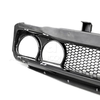 Anderson Composites 15-18 Dodge Challenger Type-AS Front Upper Grille - Burkken Auto Parts