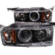 ANZO 2004-2007 Scion Xb Projector Headlights w/ Halo Black G2 - Burkken Auto Parts