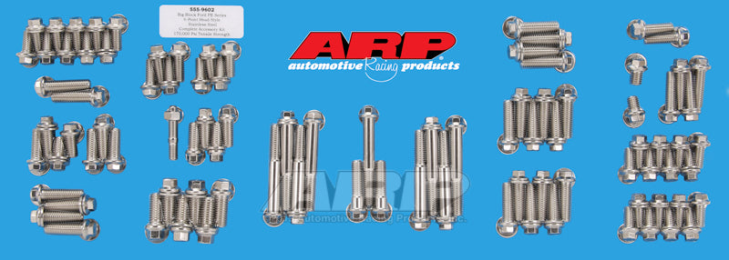 ARP BB Ford FE Series SS Hex Accessory Kit - Burkken Auto Parts
