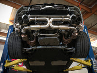 aFe MACHForce XP 12-16 Porsche 911 Carrera H6-3.8L SS-304 Cat-Back Exhaust w/ Polished Quad Tips - Burkken Auto Parts