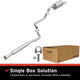 MagnaFlow BRE Exhaust Kit 99-03 Mazda Protege Protege5 - Burkken Auto Parts