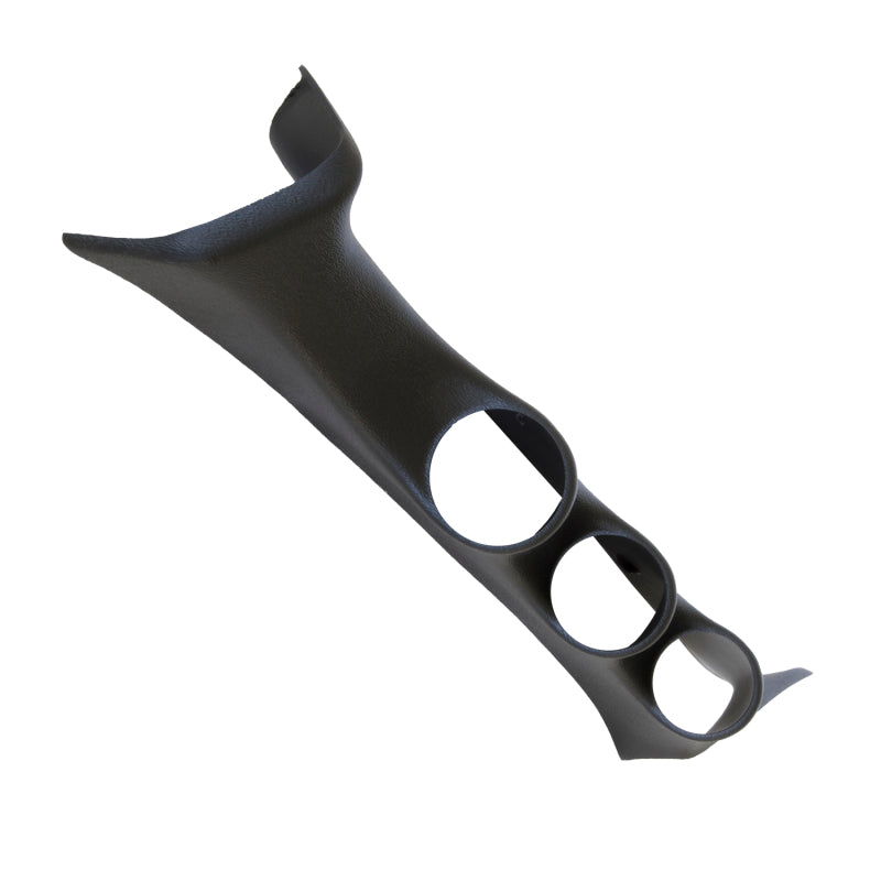 Autometer 08-10 Ford Super Duty 52mm Black Triple Pilillar - Burkken Auto Parts