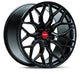 Vossen HF2 - 20x10 - ET28 - 5x120.65 - 70.3 - Deep - GB - Gloss Black
