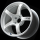Advan TC4 18x8.5 +45 5-114.3 White Metallic & Ring Wheel - Burkken Auto Parts