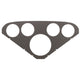 AutoMeter Faceplate For PN 2208 Optional Silver Carbon Look - Burkken Auto Parts
