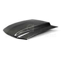 Anderson Composites 10-12 Ford Mustang Type-CJ 3in Carbon Fiber Cowl Hood - Burkken Auto Parts