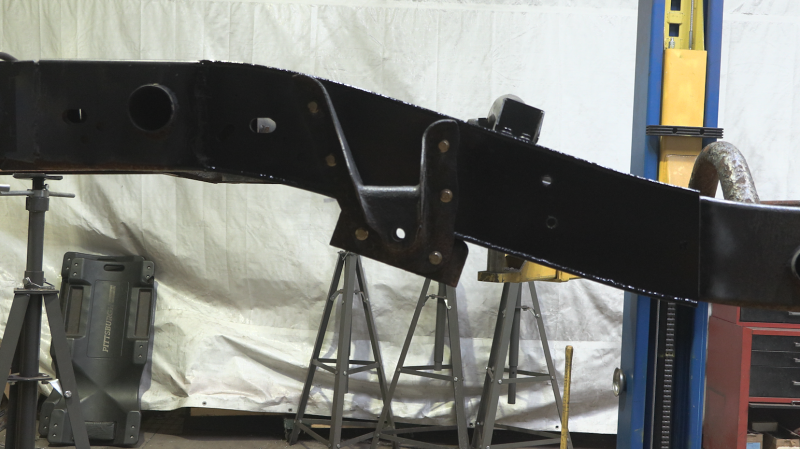 Rust Buster 1999-2006 Chevy & GMC Pick Up Truck ward Rear Frame Repair Kit - Right