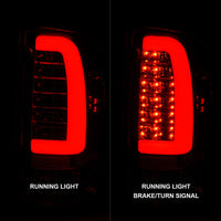 ANZO 95-00 Toyota Tacoma LED Taillights Chrome Housing Clear Lens (Pair) - Burkken Auto Parts