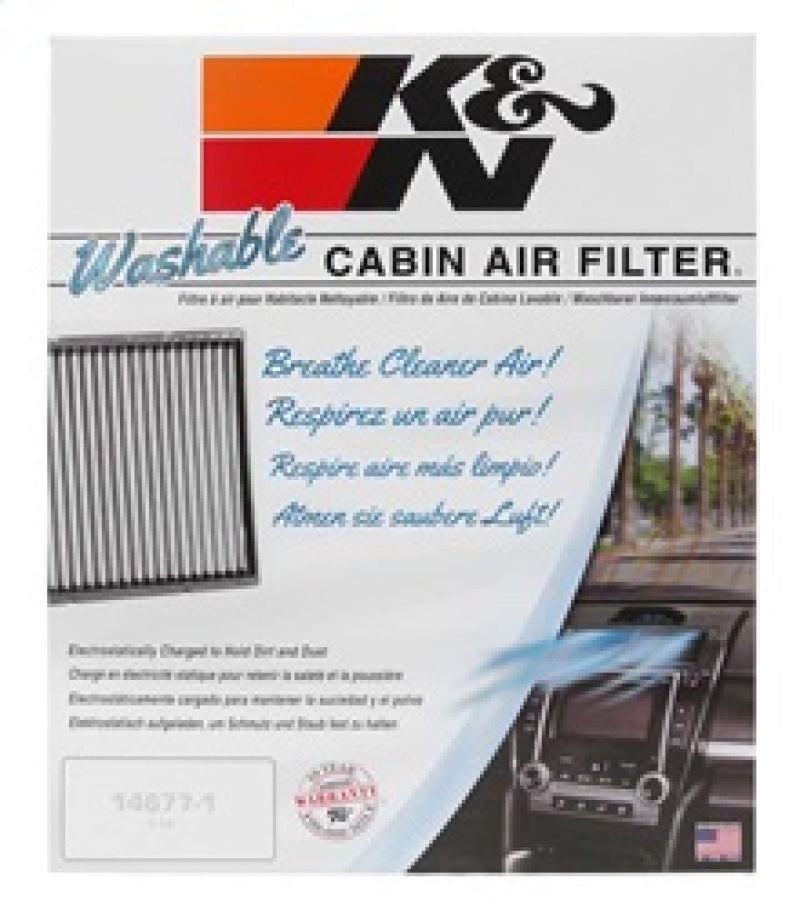 K&N 16-17 Toyota Prius 1.8L L4 F/I Cabin Air Filter - Burkken Auto Parts