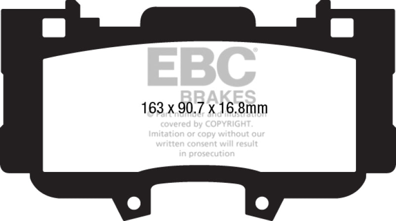 EBC Brakes Greenstuff 2000 Series Sport Pads - Burkken Auto Parts