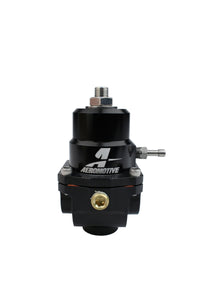 Aeromotive Adjustable Regulator - 35-75PSI - .188 Valve - (2) -08 Inlets/-08 Return - Burkken Auto Parts