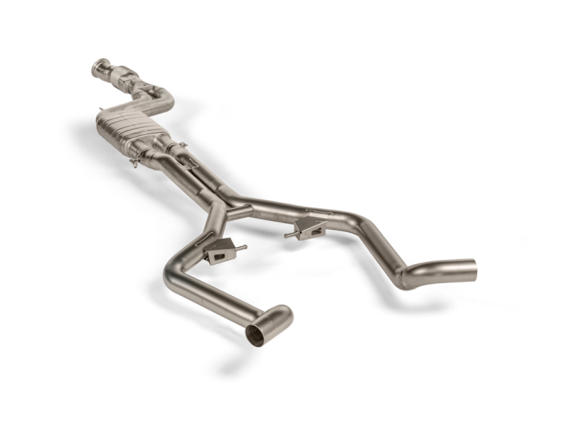 Akrapovic 2023 Mercedes-AMG C 63 S E Performance (W206, S206) Evolution Link Pipe Set - Titanium - Burkken Auto Parts