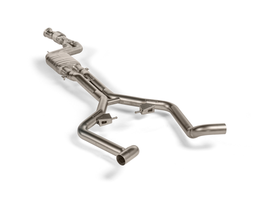 Akrapovic 2023 Mercedes-AMG C 63 S E Performance (W206, S206) Evolution Link Pipe Set - Titanium - Burkken Auto Parts