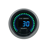 Autometer 52.4mm Black Switchable 0-1600 PSI / 0-110 BAR Vacuum/Boost Cobalt Elite Digital Gauge - Burkken Auto Parts