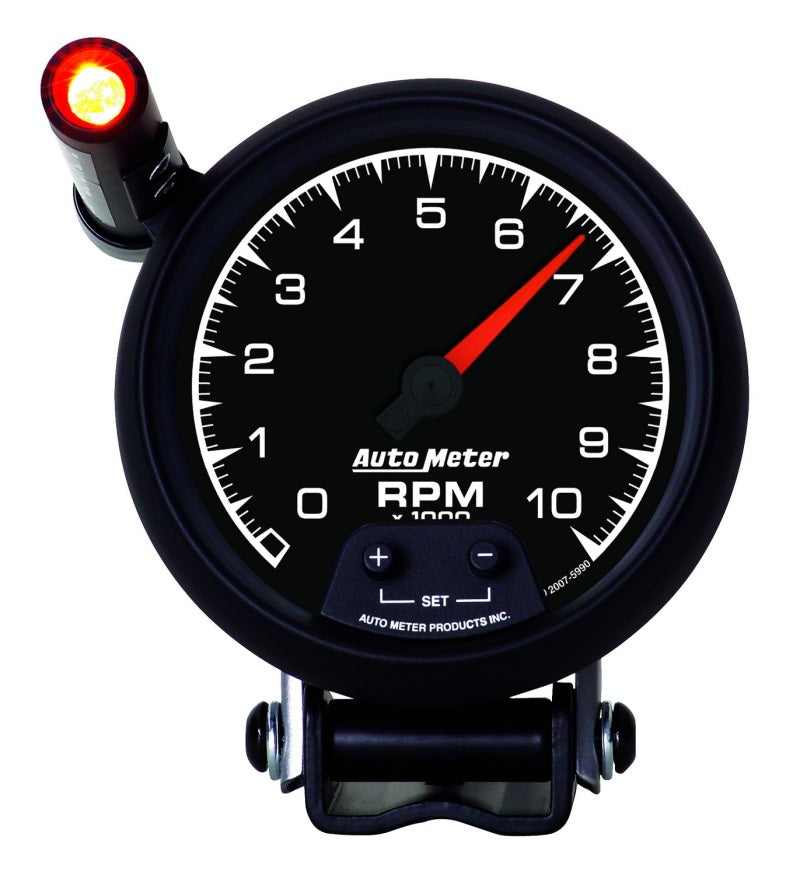 Autometer ES 3-3/4in TACH Mini-Monster 10000 RPM IN-DASH - Burkken Auto Parts