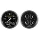 Auto Meter Gauge Kit 2 pc. Quad & Tach/Speedo 3 3/8in Old Tyme Black - Burkken Auto Parts