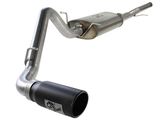 aFe MACHForce XP Exh CB, GM Silverado/Sierra 1500 2014 V*-5.3/6.2L Black tip - Burkken Auto Parts