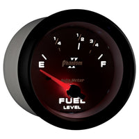 Autometer Phantom II 2-5/8in / 73 Ohms Empty - 10 Ohms Full Electrical Fuel Level Gauge - Burkken Auto Parts