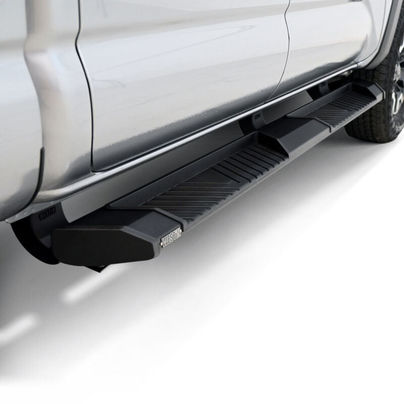 Westin 05-23 Toyota Tacoma Double Cab AT6 Running Boards - Black - Burkken Auto Parts