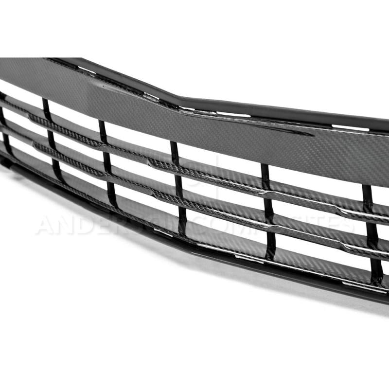 Anderson Composites 14-15 Chevrolet Camaro SS / 1LE / Z28 Front Lower Grille - Burkken Auto Parts