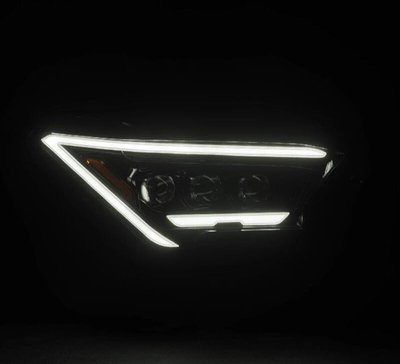 AlphaRex 2024 Toyota Tacoma NOVA-Series Projector Headlights (Pair) - Black w/Activation Light - Burkken Auto Parts