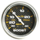 Autometer Carbon Fiber 52mm 30 PSI Mechanical Boost Gauge - Burkken Auto Parts