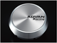 Advan Racing Center Cap 73mm Middle Height - Platinum Silver + Black Letters - Burkken Auto Parts