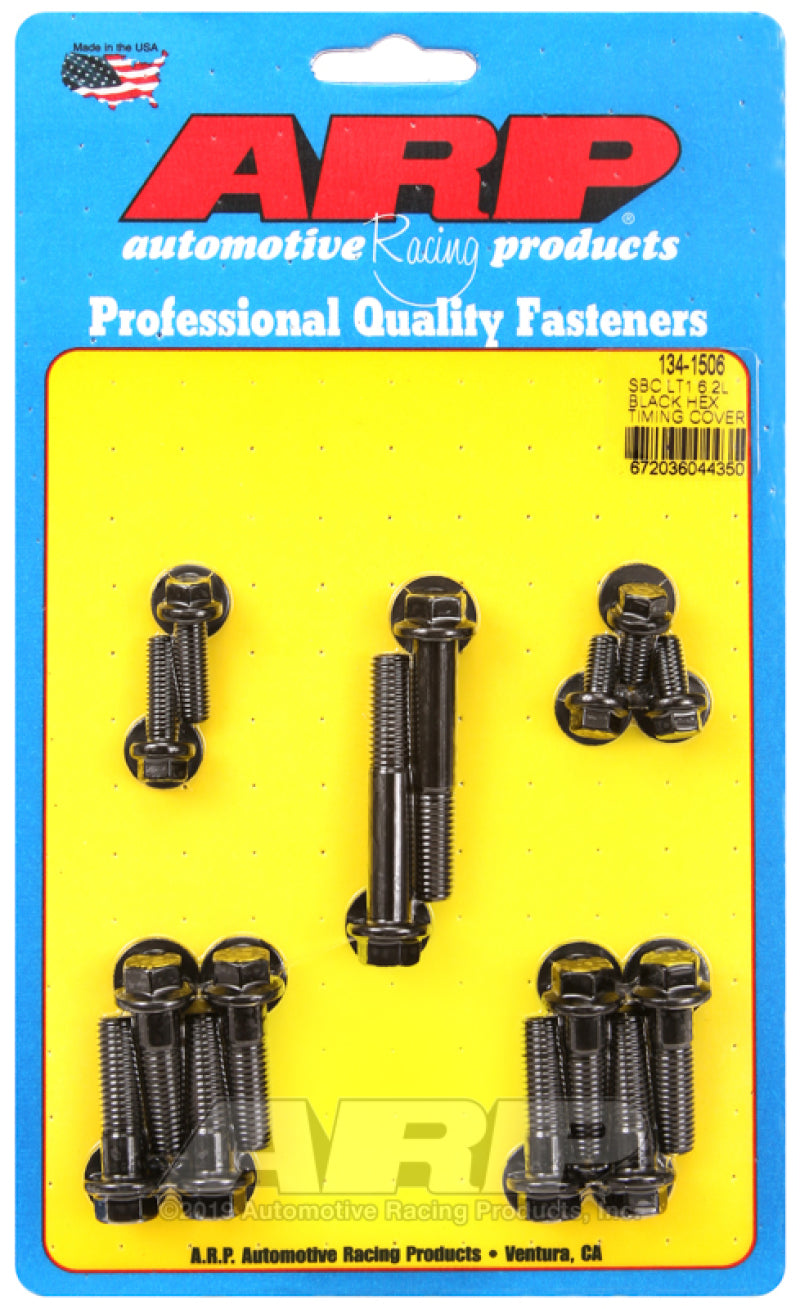 ARP SBC LT1 6.2L Hex Timing Cover Bolt Kit - Burkken Auto Parts