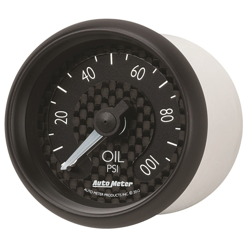 Autometer GT Series 52mm Mechanical 0-100 psi Oil Pressure Gauge - Burkken Auto Parts