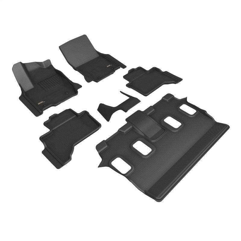 3D MAXpider 24-25 Lexus GX 5-Seat Kagu Cargo Liner - Black - Burkken Auto Parts