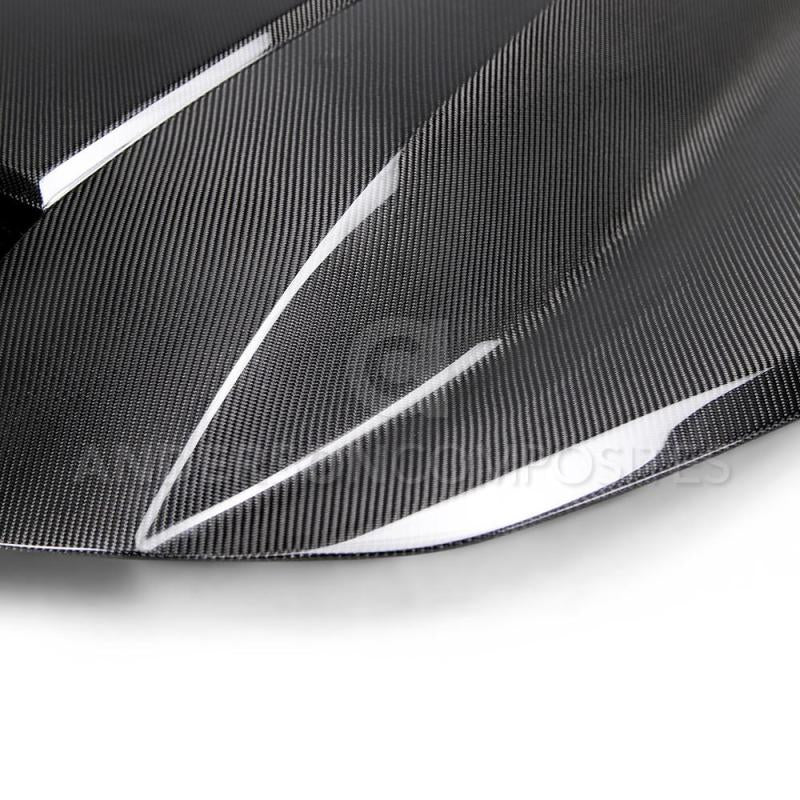 Anderson Composites 2016+ Chevy Camaro Carbon Fiber Double Sided Hood - Burkken Auto Parts